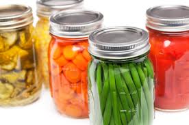 easy backyard greenhouse canned vegetables